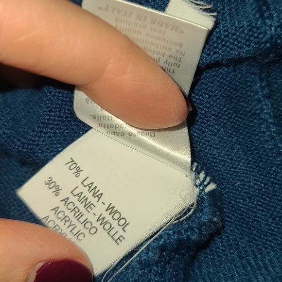 KOR@KOR wool knit top and Cropped Knit cardigan Coord set, made in Italy S - Picture 8 of 16